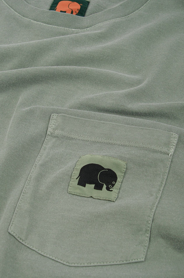 Garza T-shirt Silver Groen