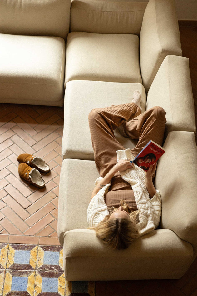 Vera Ribbed Pants Caramel