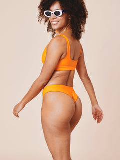 Canggu V-Shape Bikini Bottom Flame