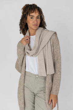 Knitted Scarf Sand