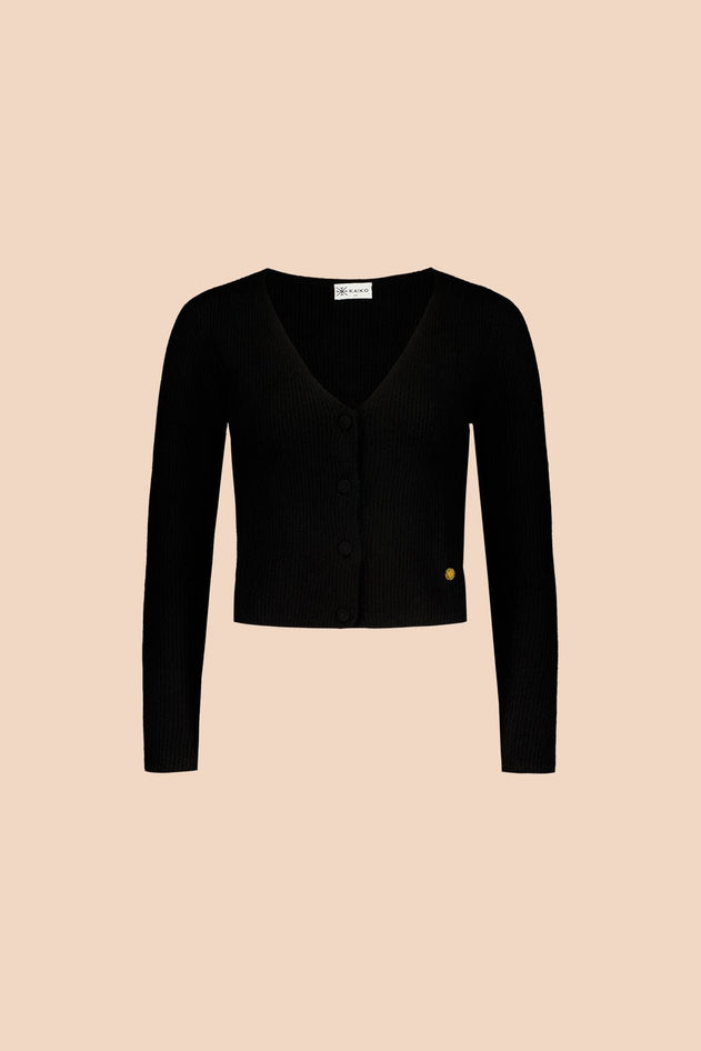 Cashmere Cardigan Black