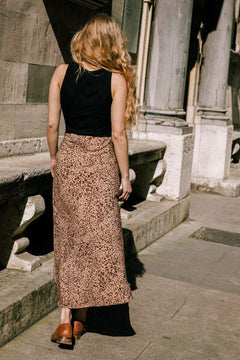 Iris Skirt Leopard