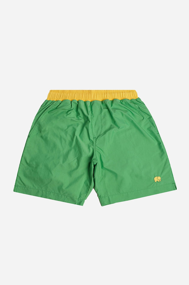 Color Block Zwemshort Spring Green