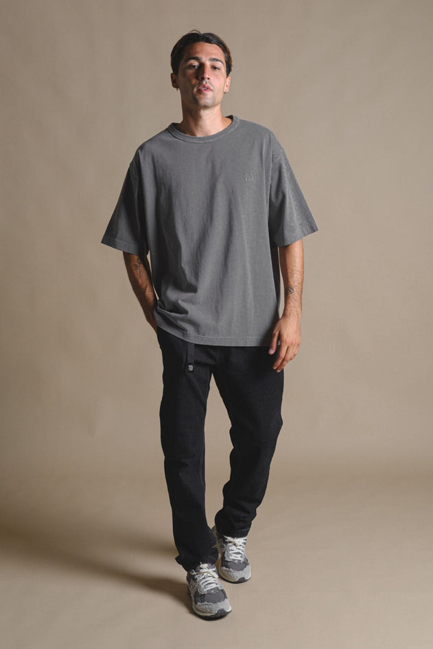 Heren T-shirt Pewter Grey