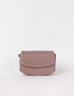Kendalini Classic Leather Bag Pale Mauve
