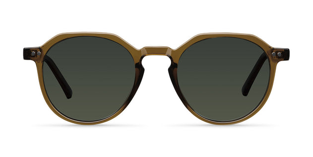 Chauen Sunglasses Mustard Olive