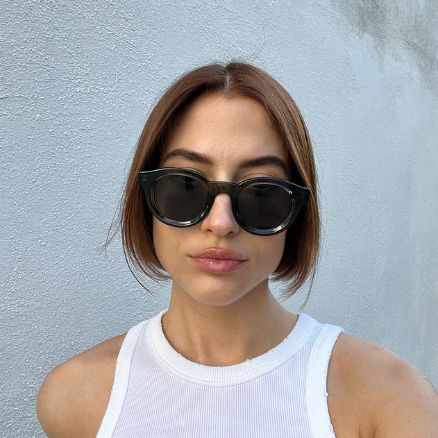 Siara Sunglasses Stone Olive