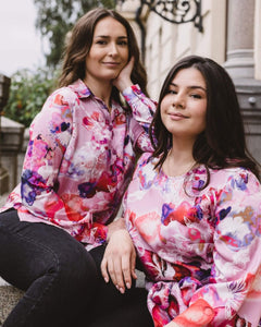 Ophelia Blouse Coral Reef Pink - IVALO.COM