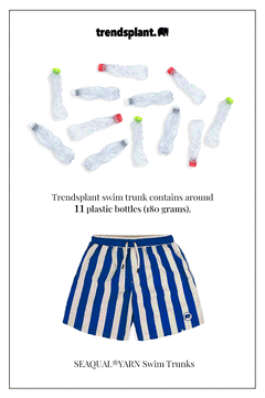 Strokes SEAQUAL®YARN Swim Trunks Mediterranean