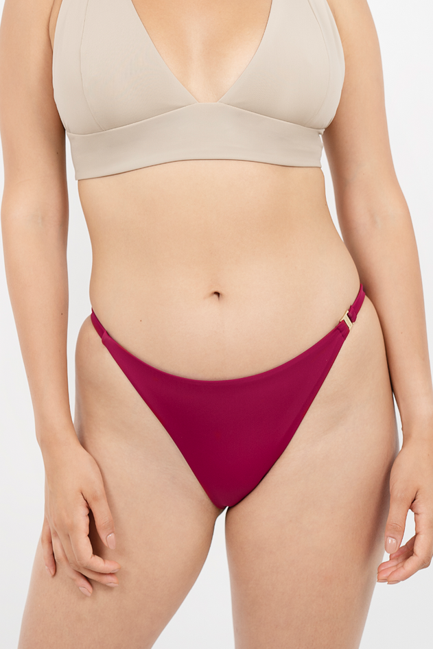 Kreta Her Bikini Bottom Red Coral