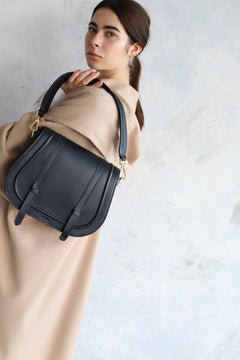 Maxi Saddle Bag No. 408 Black