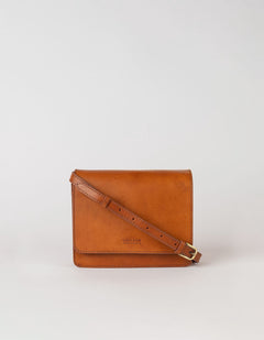 Audrey Mini Tas Cognac