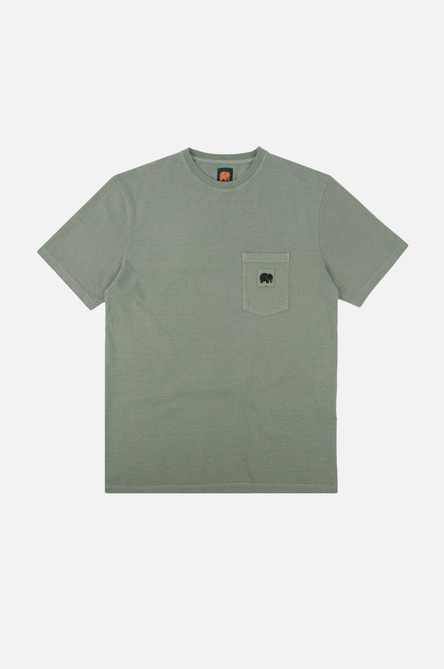 Garza T-shirt Silver Groen