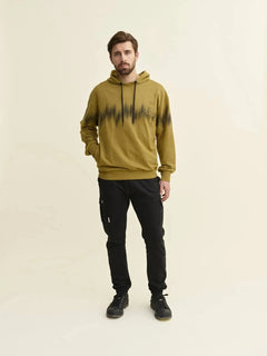 Aleksandriitti Hoodie Geel