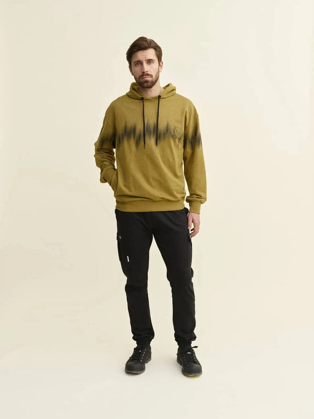 Aleksandriitti Hoodie Geel