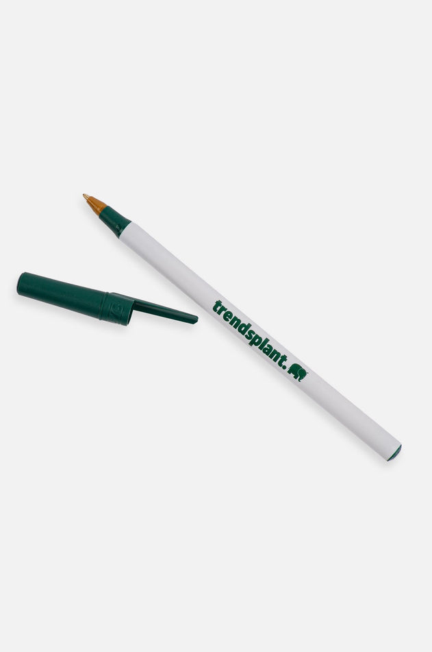 Logo Bic Eco Balpen 5 Pack Wit Trendsplant Green