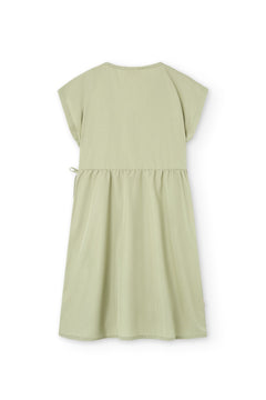 Hannia TENCEL™ Wrap Dress in Green