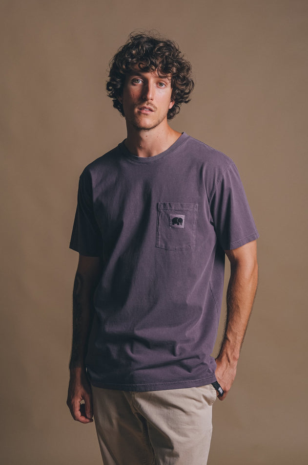 Garza T-shirt Sunset Purple