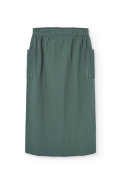 Kids' Hadiya Waffle Midi Skirt Blue