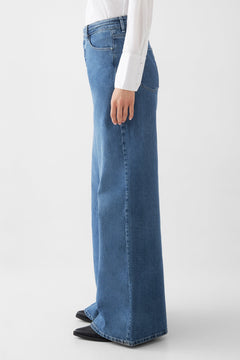 Blaze High Waist Jeans Medium Blue