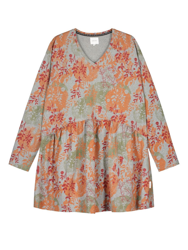 Sinervä Tunic Rust-Grey Melange