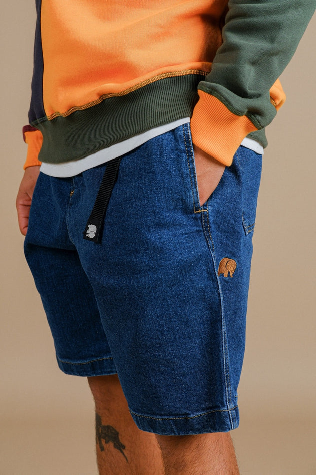 Denim Climber Short Ozone Wash