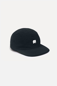 Five Panel Cap Zwart