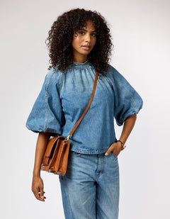 Harper Classic Leather Cognac