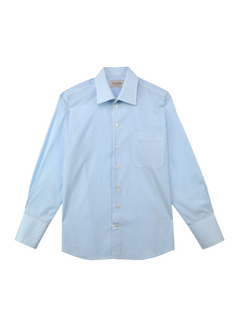 The Boyfriend Oversized Shirt Blue & White Stripes