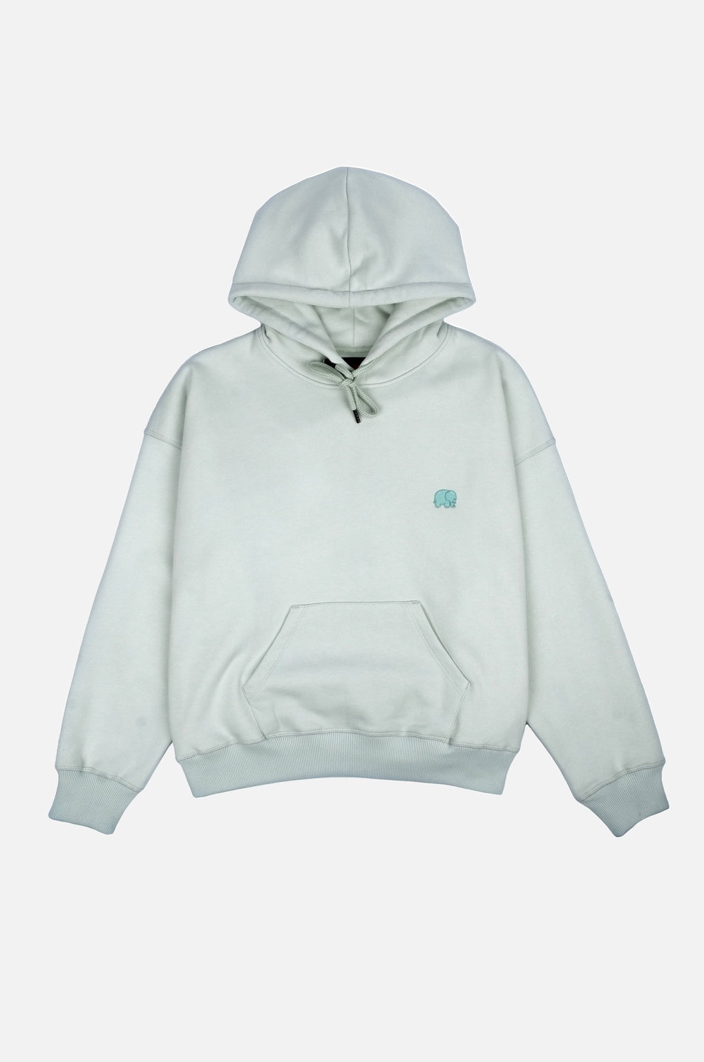 Women's Organic Essential Oversized Hoodie Mint Green
