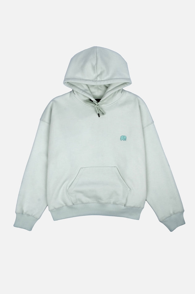 Women's Organic Essential Oversized Hoodie Mint Green