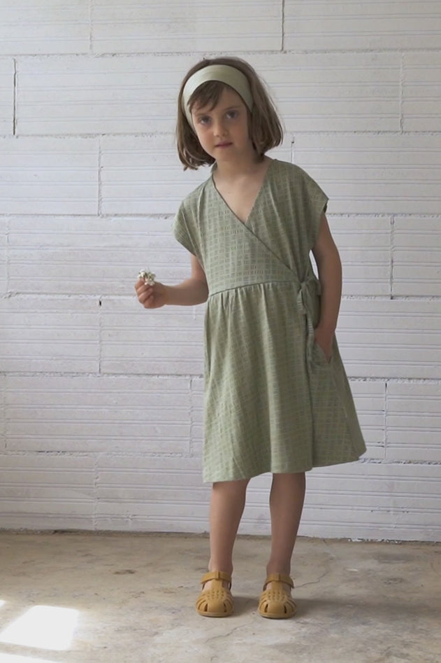 Kinder Hannia Wikkeljurk Wicker Green