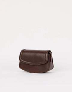 Kendalini Bag Classic Leather Chocolate Brown