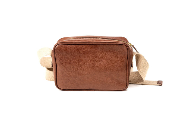 Sausalito Leren Crossbodytas Tobacco