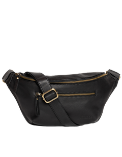 Drew Bum Bag Soft Grain Leather Black