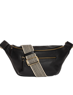 Drew Bum Bag Soft Grain Leather Black
