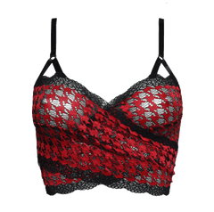 Dharma Bralette Red/Black