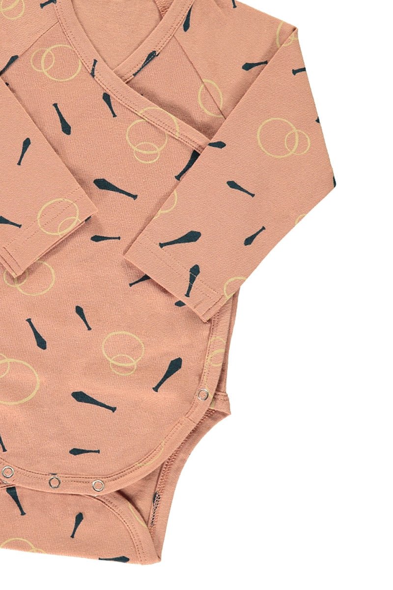 Baby Romper Juggling Pink