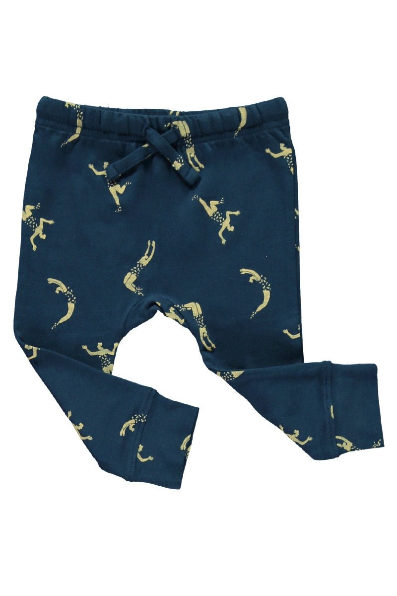 Baby Katoenen Broek Acrobats Navy Blue