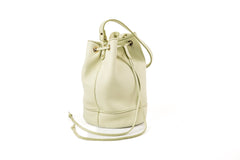 Chelsea Leren Bucket Tas Pistachio