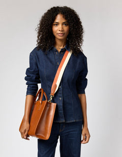 Striped Copper & White / Tasriem Cognac