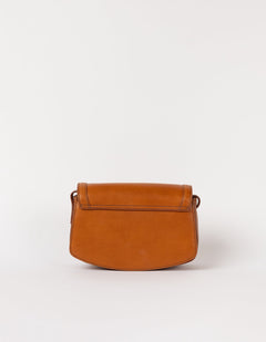 Kendalini Classic Leather Bag Cognac
