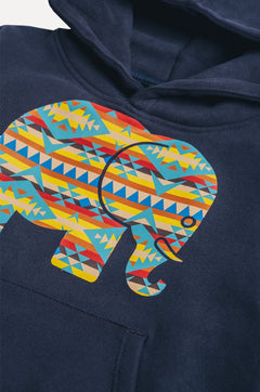 Kids Navajo Hoodie Trendsplant Blue