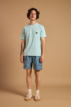Mediterranean Paisley Zwemshort Groen