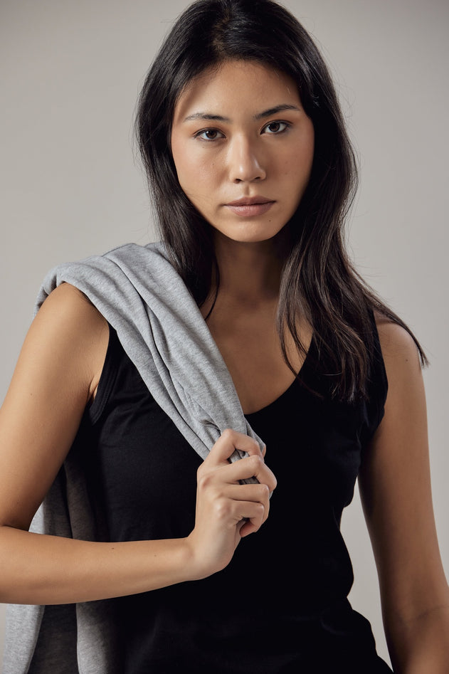 Women's Wide Shoulder Tank Top