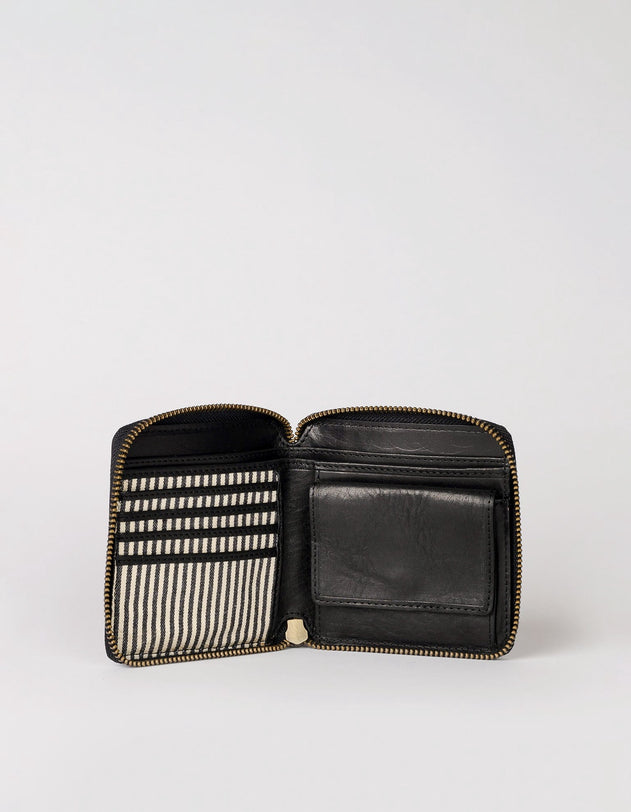Sonny Square Portemonnee Zwart