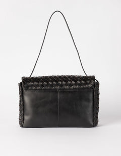 Kenzie Woven Bag Classic Leather Black