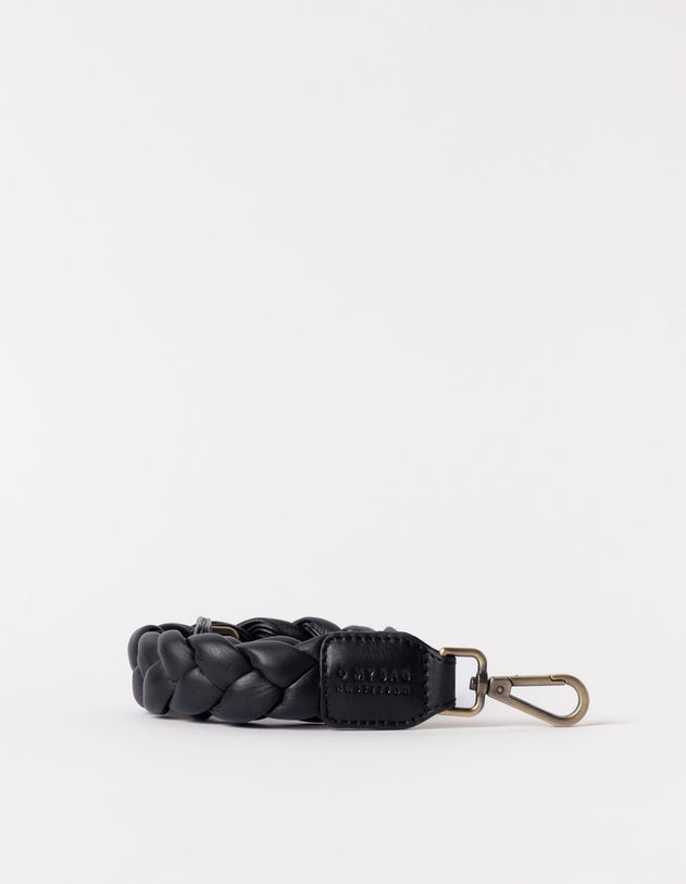 Braided Shoulder Tasriem Zwart