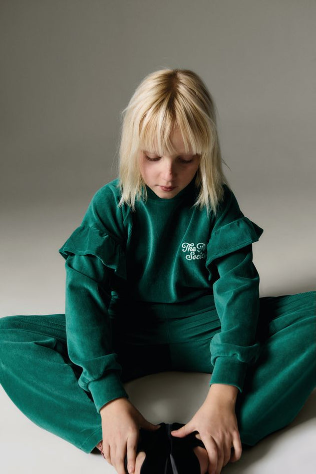 Kids' Odense Sweater Retro Green