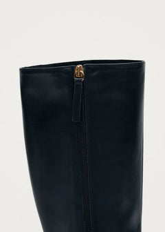 East Leather Boots Black